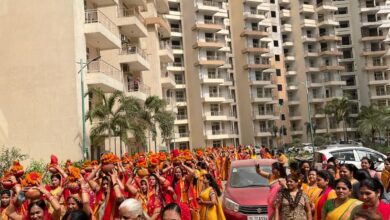 Photo of सुपरटेक ईको विलेज-2 में बनी मंदिर में प्राण प्रतिष्ठा