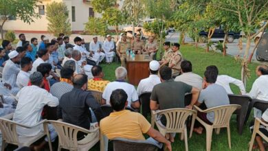 Photo of त्योहारों को शांति पूर्वक मनाने के लिए सभी लोगों से पुलिस ने मांगा सहयोग