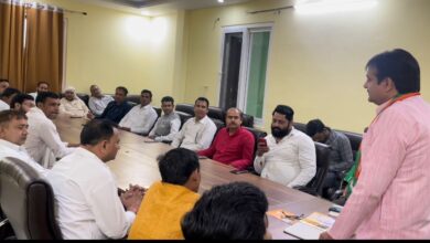Photo of बैठक: भारतीय किसान मोर्चा के दिए गए कार्यक्रमों पर होगा अमल नोएडा के सेक्टर 116 में हुई भाजपाकिमो की बैठक