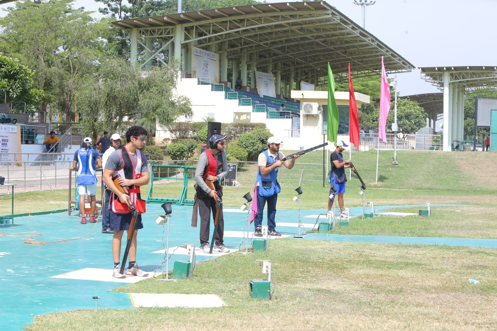 Khelo India University Games: Players shot a lot at Dr. Karni Singh