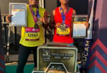 Photo of नेफोवा सदस्यों ने मैराथन दौड़ का प्रोकैम स्लैम प्रतियोगता किया पूरा, बना ये रिकार्ड
