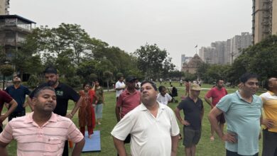 Photo of भाजपा बिसरख ने भी मनाया योग दिवस, ग्रेटर नोएडा वेस्ट के कृष्णा पार्क में भव्य कार्यक्रम का आयोजन