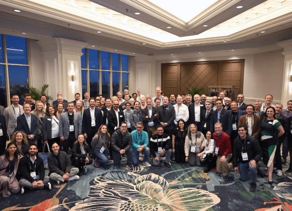 Consortium gifts group photo at ppai 2025