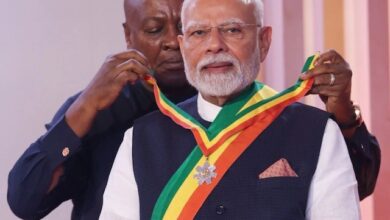 Photo of घाना से पीएम मोदी को मिला विशेष सम्मान, अब तक 29 देशों से मिल चुके हैं अवॉर्ड !