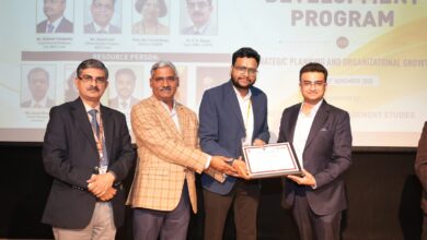 Photo of एनबीसीसी (इंडिया) लिमिटेड के सहयोग से जी.एल. बजाज संस्थान में “स्ट्रैटेजिक प्लानिंग एवं ऑर्गनाइज़ेशनल ग्रोथ” पर तीन दिवसीय प्रबंधन विकास कार्यक्रम सफलतापूर्वक सम्पन्न