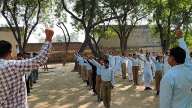 Photo of वंदे मातरम के 150 साल पूरे, लखनऊ से नोएडा तक के छात्रों को दिलाया गया यह संकल्प