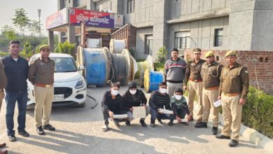 Photo of जेवर इंटरनेशनल एयरपोर्ट की साइट से लगाई जा रही थी बड़ी सेंध, चार गिरफ्तार करते हुए पुलिस ने किया बड़ा खुलासा