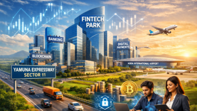 Photo of यमुना एक्सप्रेस-वे पर बनेगा देश का अगला फिनटेक पावरहाउस: 250 एकड़ में ‘फिनटेक पार्क’, बैंकिंग से ब्लॉकचेन तक का मेगा हब