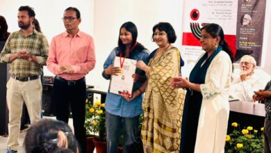 Photo of जामिया मिल्लिया इस्लामिया में चमकी हिमाद्री: MFA में टॉप कर जीता गोल्ड मेडल, हीरक जयंती समारोह में मिला एकेडमिक एक्सीलेंस अवॉर्ड