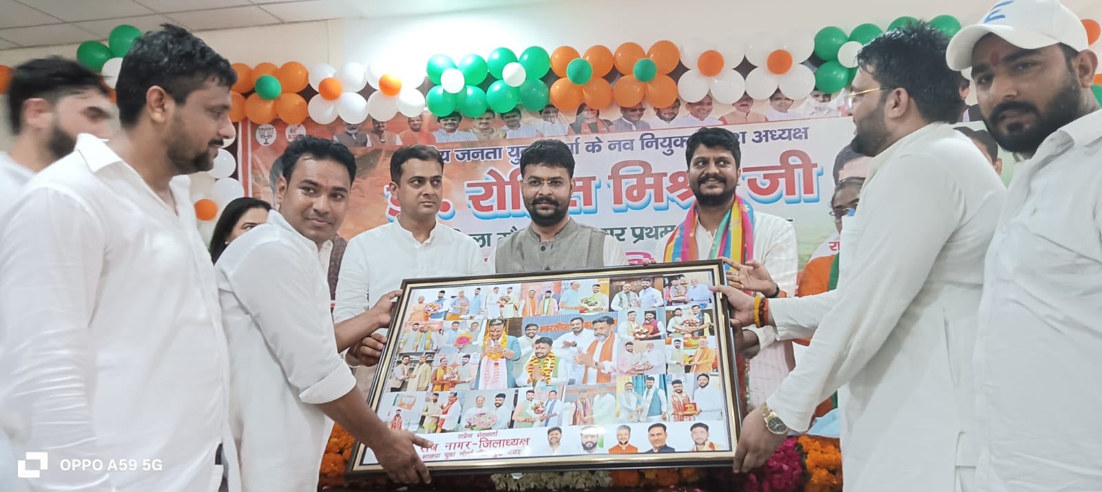 Noida: भाजपा युवा मोर्चा के नवनियुक्त प्रदेशाध्यक्ष का हुआ जोरदार स्वागत, ‘युवा की भाजपा की रीढ़’