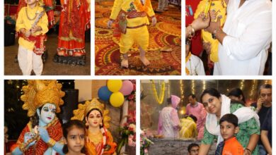 Photo of Noida: सेक्टर-105 के श्री कल्याण सुंदरम शिव मंदिर में संपन्न हुआ कृष्णोत्सव, भजनों और कीर्तन से भक्तिमय हुआ माहौल