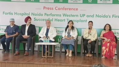 Photo of Noida: पंचकुला से आए दिल से पश्चिमी यूपी में पहला सफल हुआ हार्ट ट्रांसप्लांट, 56 वर्षीय के व्यक्ति को मिला जीवनदान